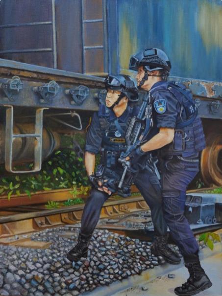 全国公安系统庆祝中国人民警察节美术作品线上展（二）